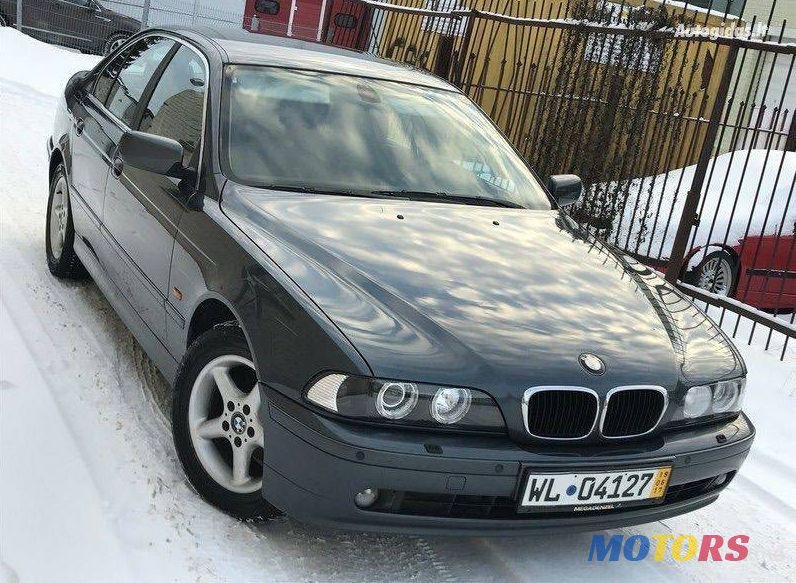 2001' BMW 5 photo #1