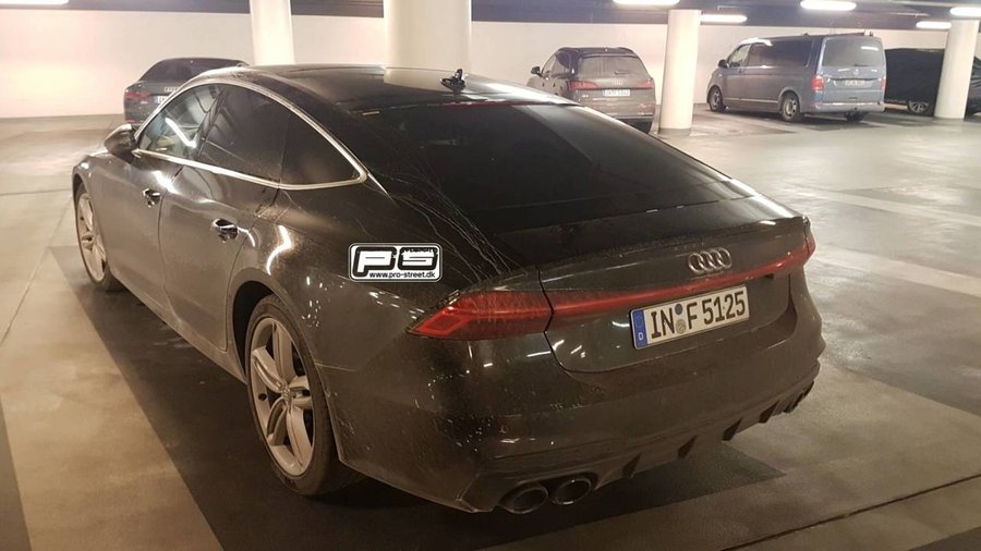 Audi S7 Sportback Spied In Parking Lot Without Any Camo