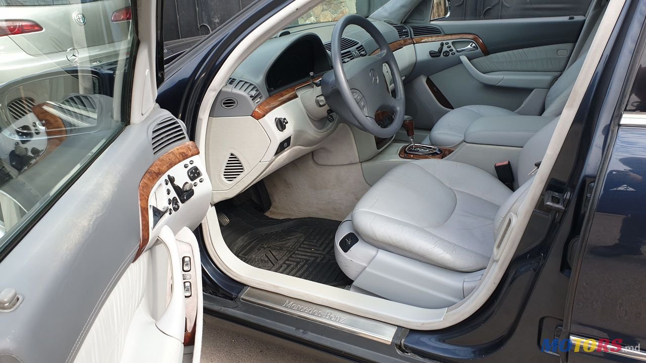 2000' Mercedes-Benz S Класс photo #5