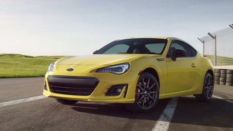 The 2017 Subaru BRZ Series.Yellow is, wait for it, yellow