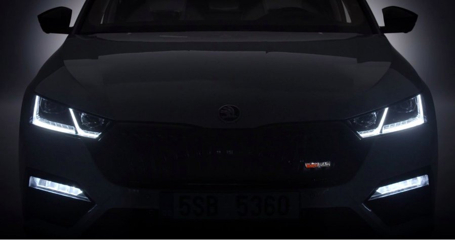 Skoda показала на видео новую Octavia RS
