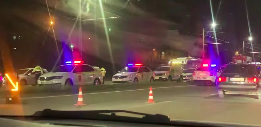 В Кишиневе за ночь оштрафовали десятки людей за нарушение комендантского часа