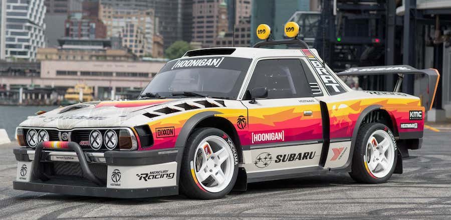 Hoonigan's New Gymkhana Car Makes The Bonkers Subaru Wagon Look Boring