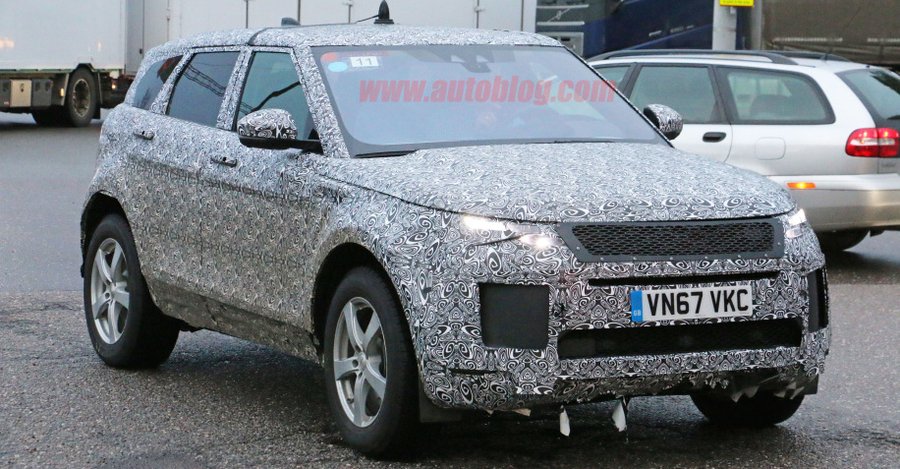 New Range Rover Evoque looks like a baby Velar in new spy shots