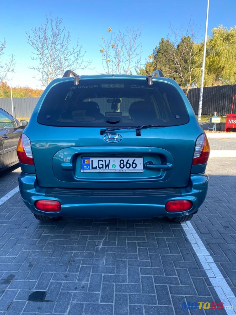 2001' Hyundai Santa Fe photo #4