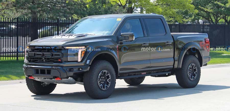2024 Ford F-150 Raptor R Unofficially Revealed In New Spy Photos
