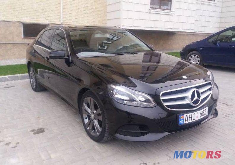 2014' Mercedes-Benz E photo #1