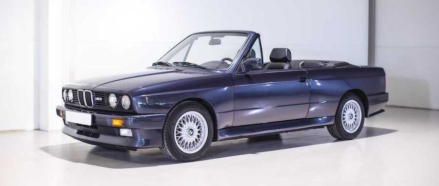 Rare 1989 BMW M3 Convertible Fetches Over $101,000 At Auction