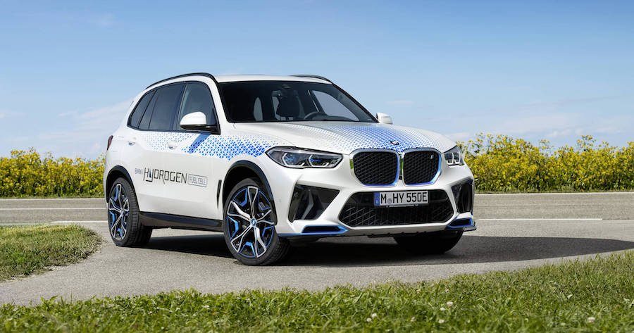 BMW starts hydrogen fuel cell production for BMW iX5