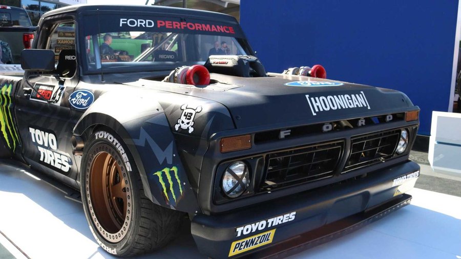 Ken Block's Crazy AWD F-150 Hoonitruck Revealed With Ford GT Power
