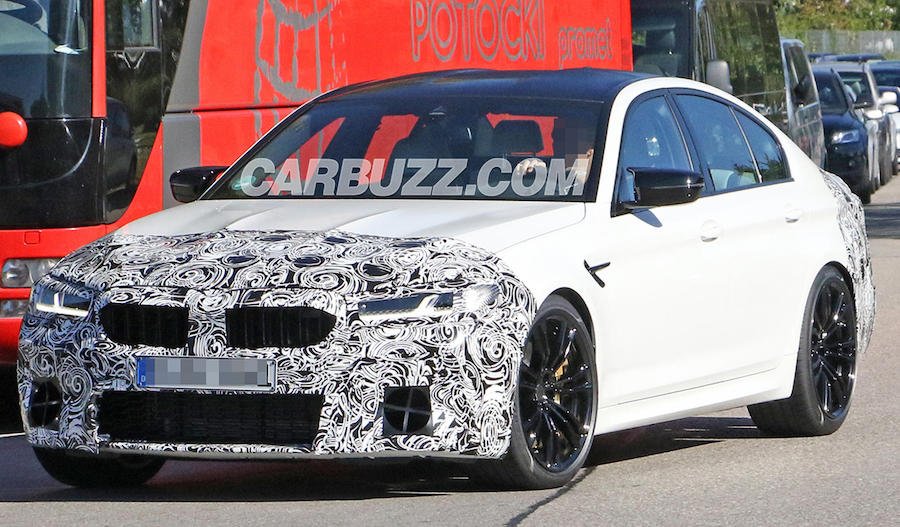 First Look At Upcoming BMW M5 Facelift