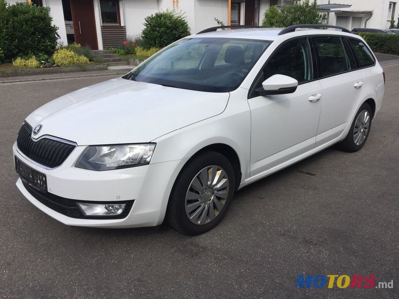 2014' Skoda Octavia 1.6 TDI photo #2