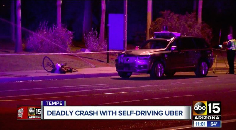 SUA: O femeie a murit după ce a fost lovită de un vehicul Uber care se conducea singur