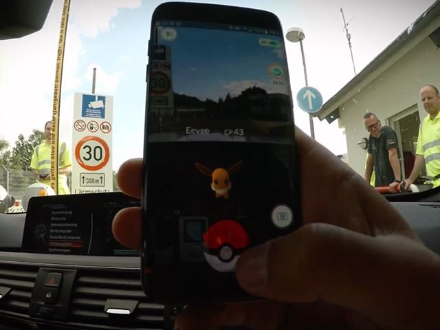 Hunting Pokémon on the Nürburgring with Ring Taxi
