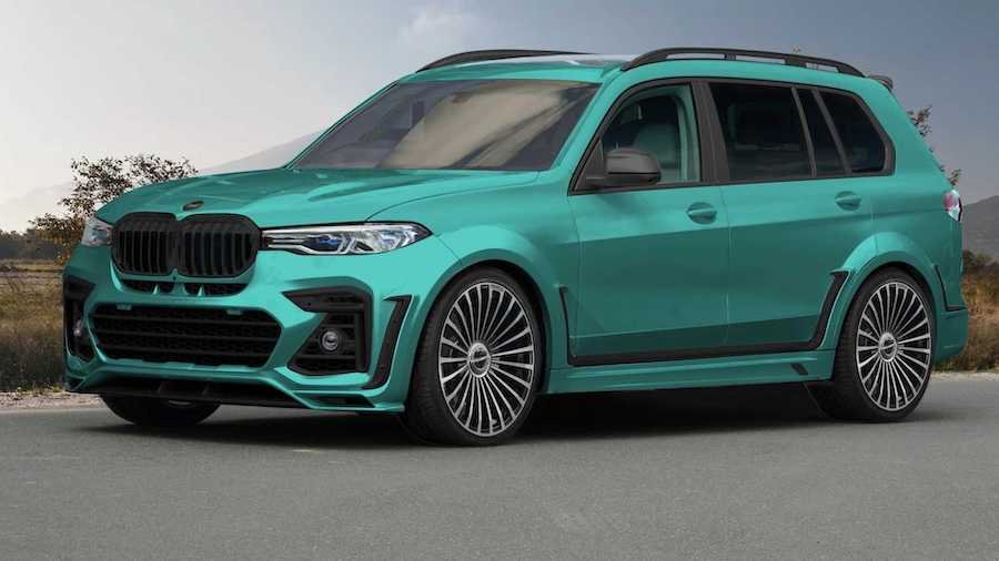 BMW X7 Gets Green Makeover From Mansory