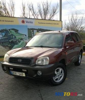 2003' Hyundai Santa Fe photo #2