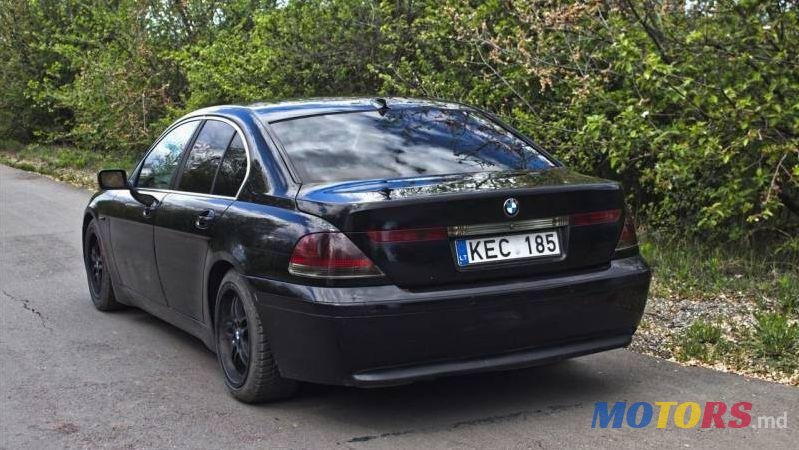 2002' BMW 7 photo #1