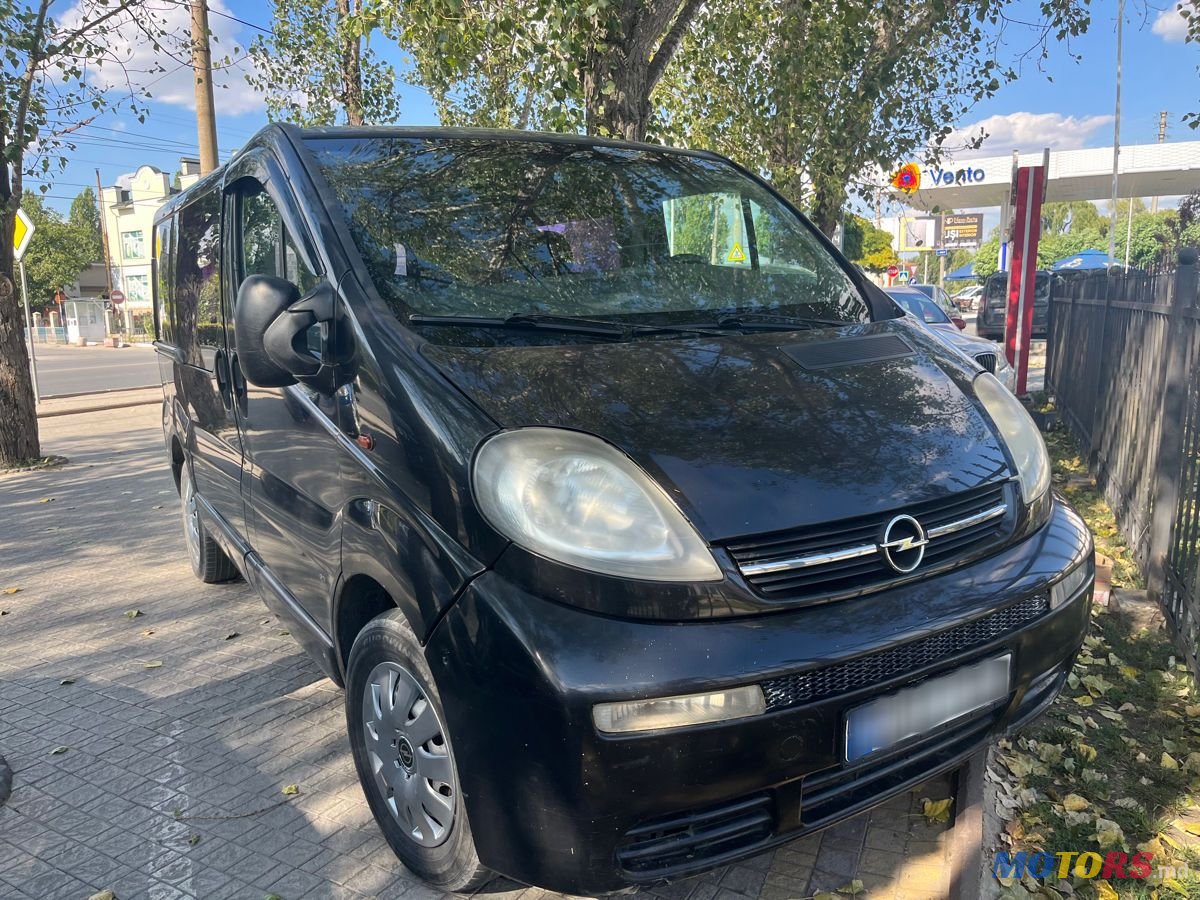 2002' Opel Vivaro photo #1