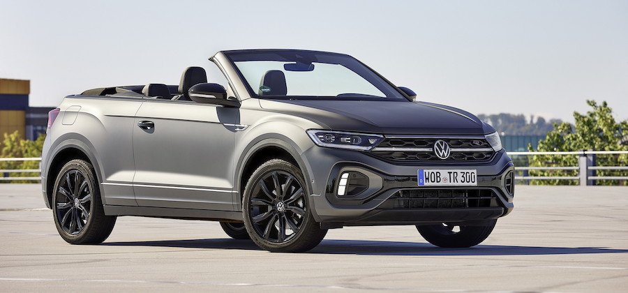 2023 Volkswagen T-Roc Cabriolet Edition Grey Has Some Black on It Too