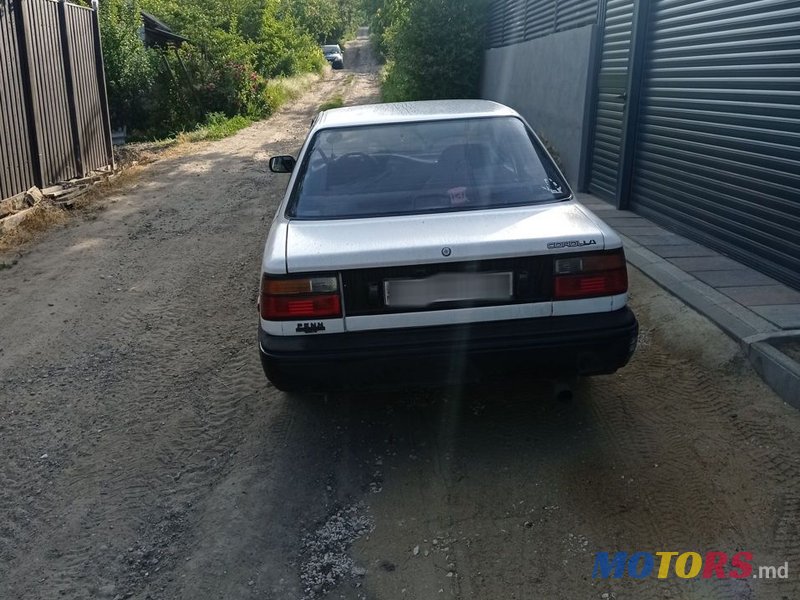 1988' Toyota Corolla photo #4