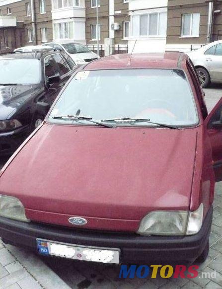 1991' Ford Fiesta photo #1