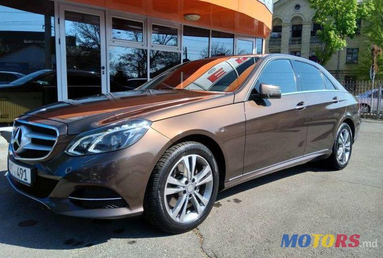 2013' Mercedes-Benz E photo #1