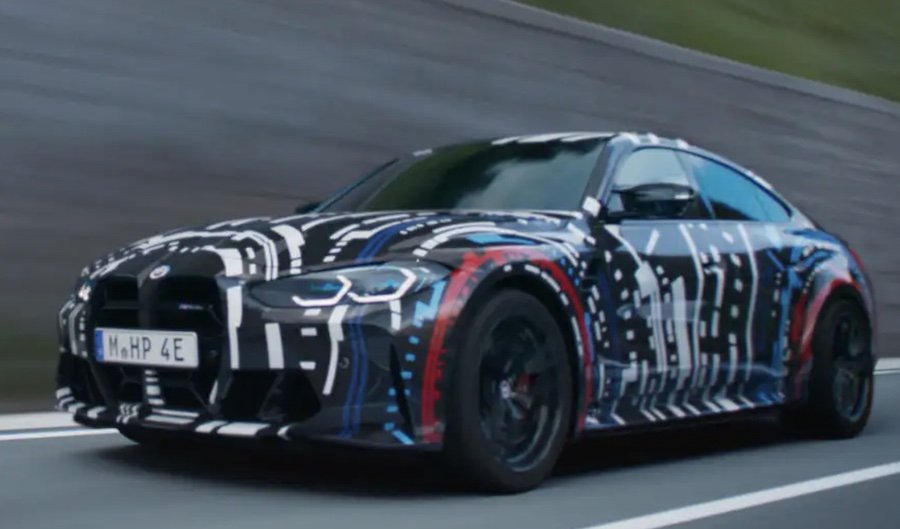 BMW reveals quad-motor M EV prototype