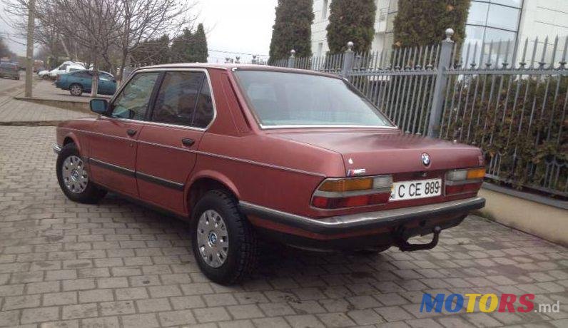 1985' BMW 5 photo #2