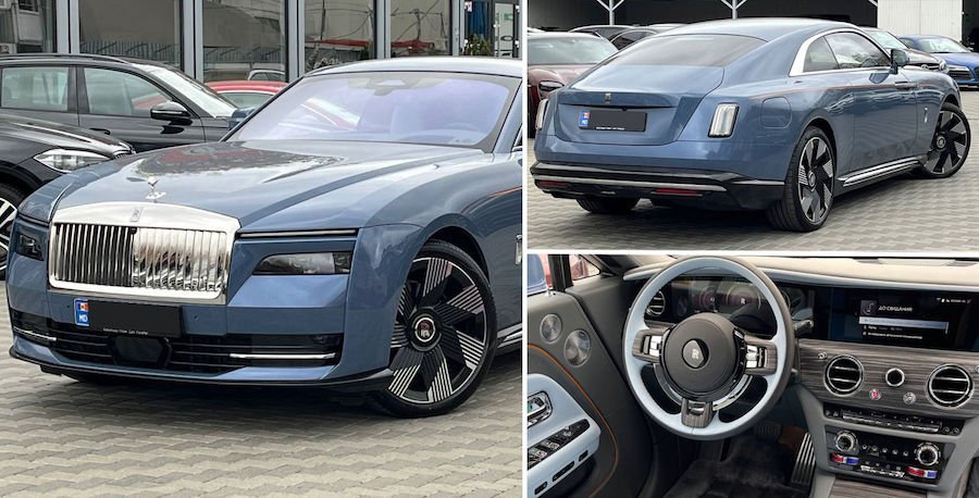 В Кишинёве на продажу выставили Rolls-Royce Spectre за 549 ​​900 евро