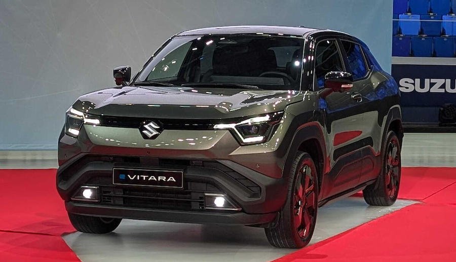 2025 Suzuki e Vitara Breaks Cover, Japanese Automaker's First EV Hails From India