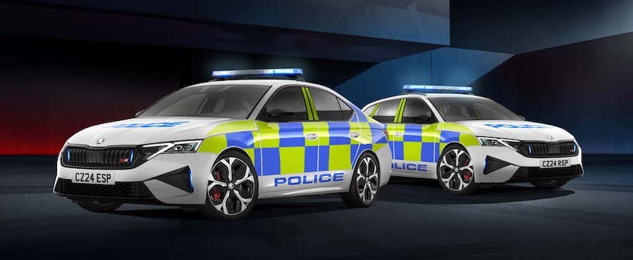 2025 Skoda Octavia RS Police Car