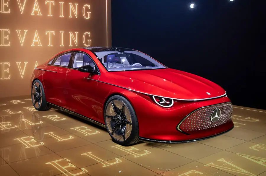 Mercedes CLA concept previews 466-mile EV saloon for 2025