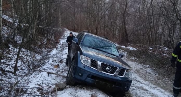 A pornit din Scoția spre Chișinău, însă GPS-ul l-a lăsat blocat într-o pădure din România
