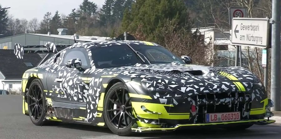 Mercedes-AMG Black Series spy photo