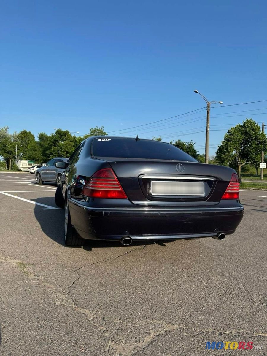 2001' Mercedes-Benz S-Class photo #3