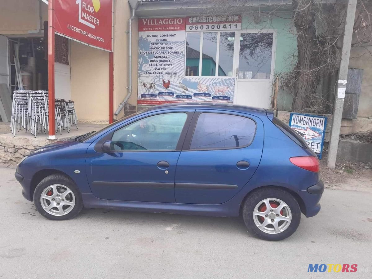 2002' Peugeot 206 for sale. Floreşti, Moldova