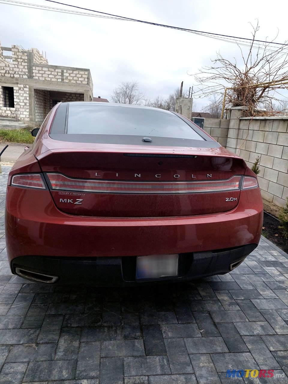 2015' Lincoln MKZ photo #5