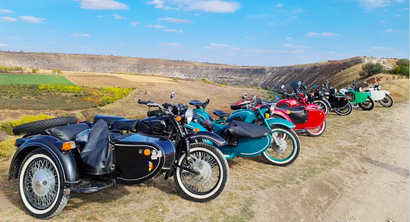 În Moldova există o întreaga comunitate de posesori de motociclete cu ataş, care numără deja aproape 50 de exemplare Ural şi Dnepr MT superbe
