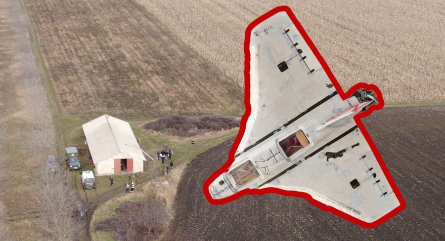 Localnic, despre drona găsită la Cuhureștii de Jos: Stătea de vreo două săptămâni acolo