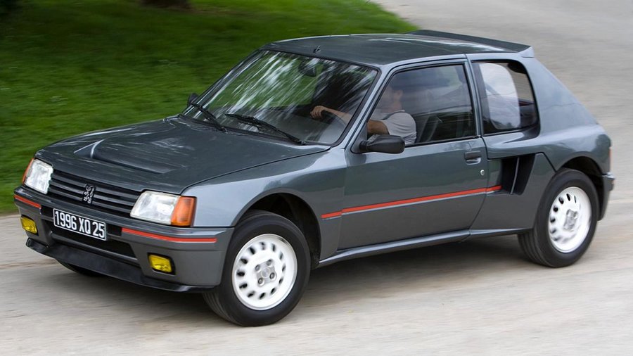Just 200 of these road-legal Peugeot 205 T16 cars were ever built for Group B homologation – and they're truly special