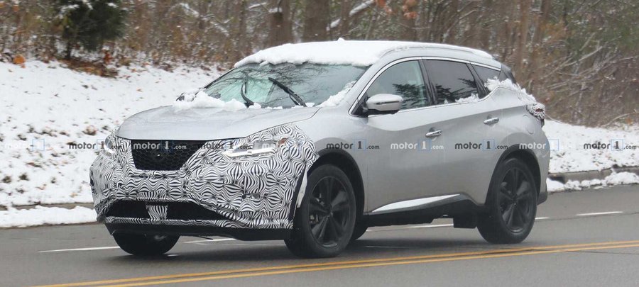Refreshed Nissan Murano Spied Showing Off Its New Face