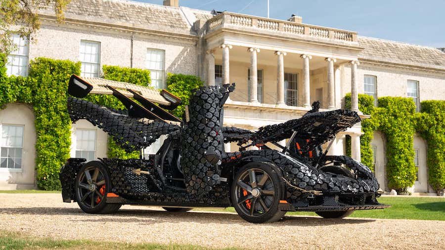 This Full-Size Lego Koenigsegg Hypercar Can Hit 69 MPH