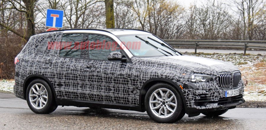 New BMW X5 drops almost all camo in new spy shots