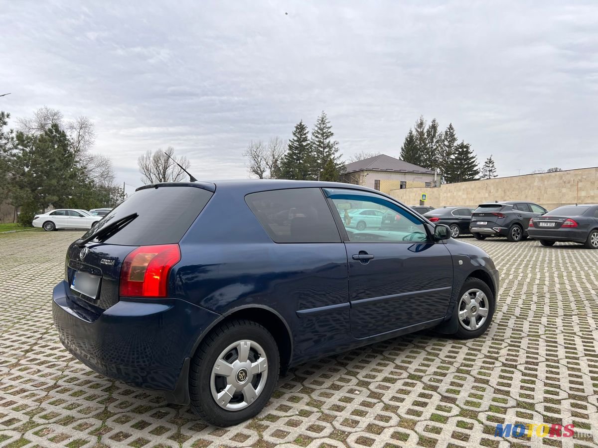 2003' Toyota Corolla photo #4