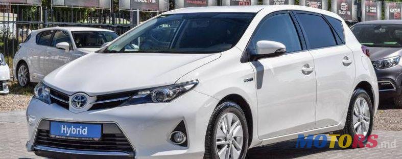 2014' Toyota Auris photo #1