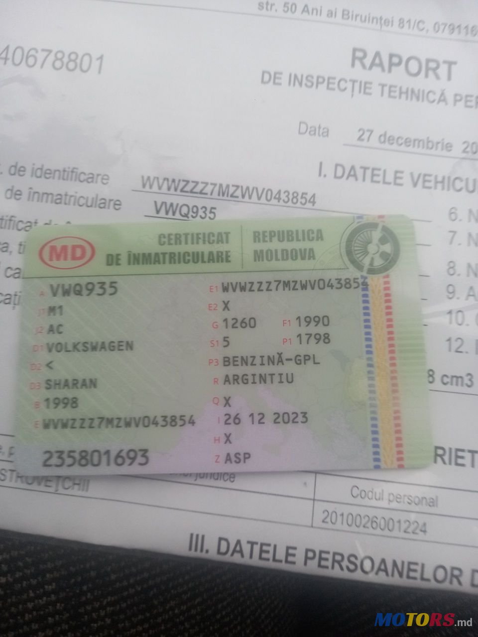 1998' Volkswagen Sharan photo #6