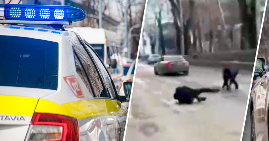В Кишинёве водитель в состоянии наркотического опьянения сбил двух патрульных