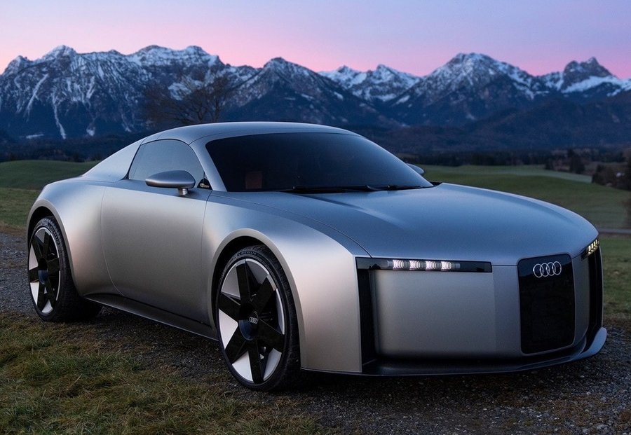 Audi's Concept C Hits the Road, Looks Impressive Under Natural Light