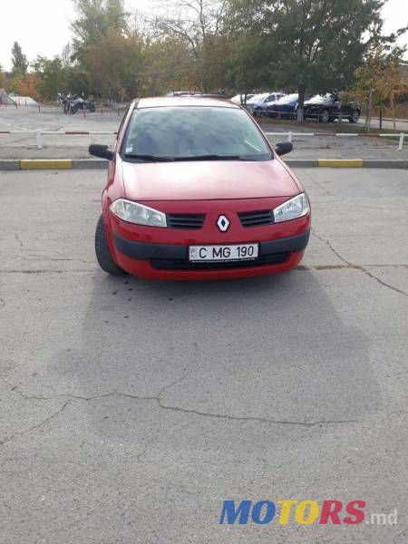 2003' Renault Megane photo #1