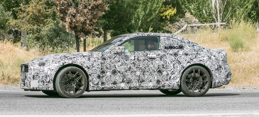 New 2022 BMW M2 coupe begins advanced road tests